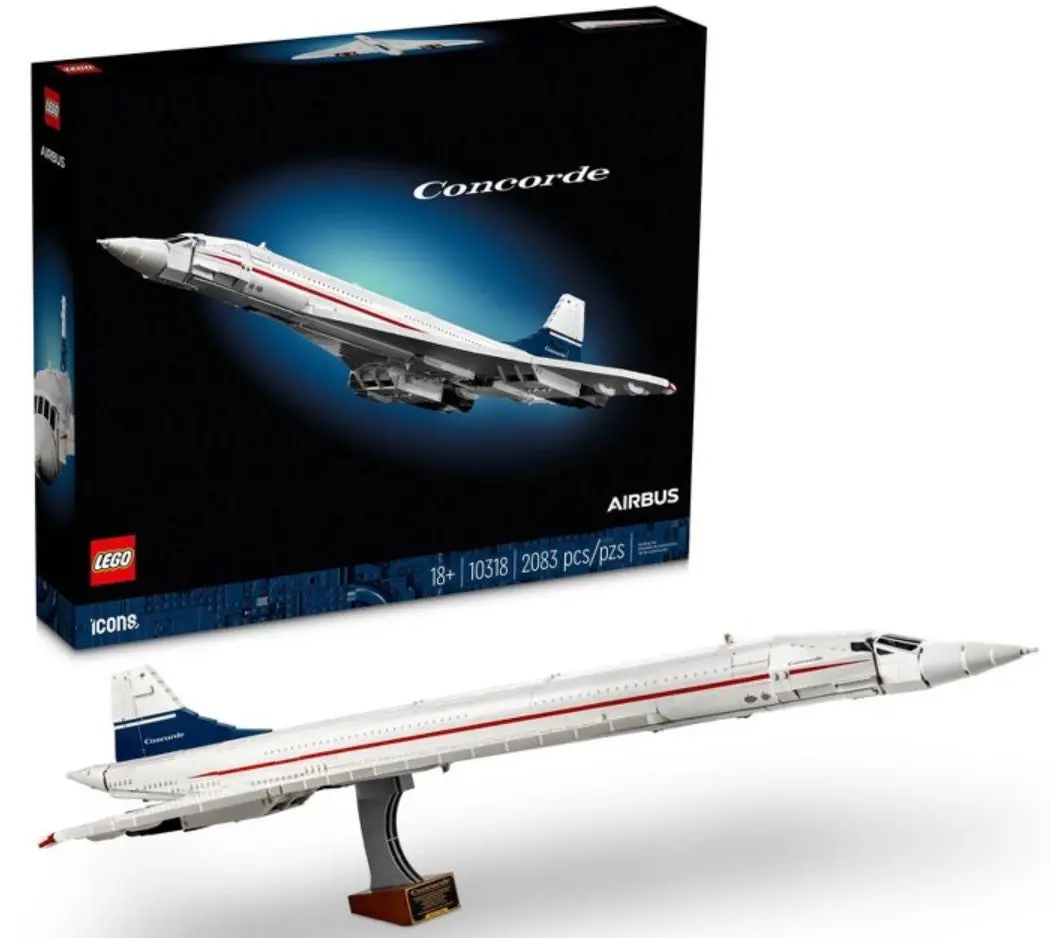 Lego Icons Concorde Model Plane
Building Set 10318 1