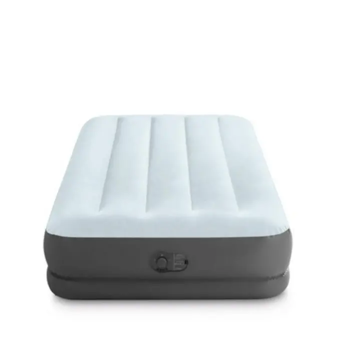 Intex Mid Rise 12" Air Mattress With Internal Usb Pump - Twin Size 1