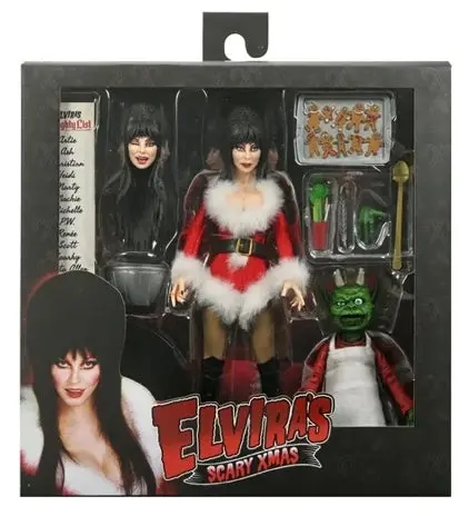 - Elvira's Very Scary Xmas - 8 Inch Clothed Action Figure 1