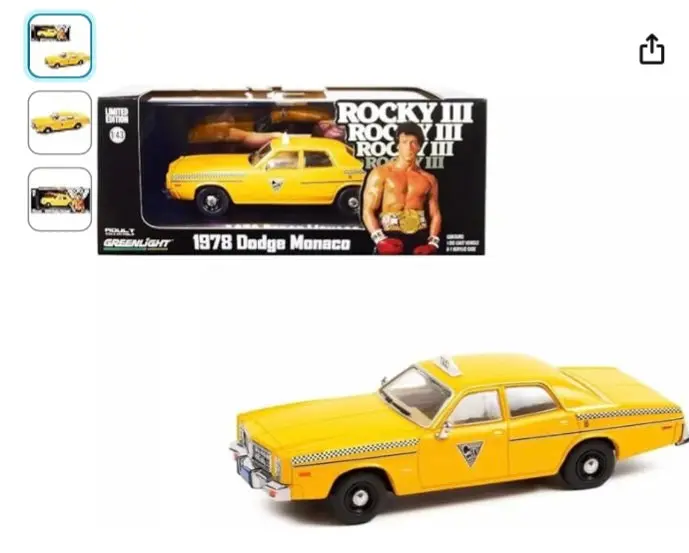 Greenlight Hollywood 1:24 Rocky Iii 1978 Dodge Monaco 1
