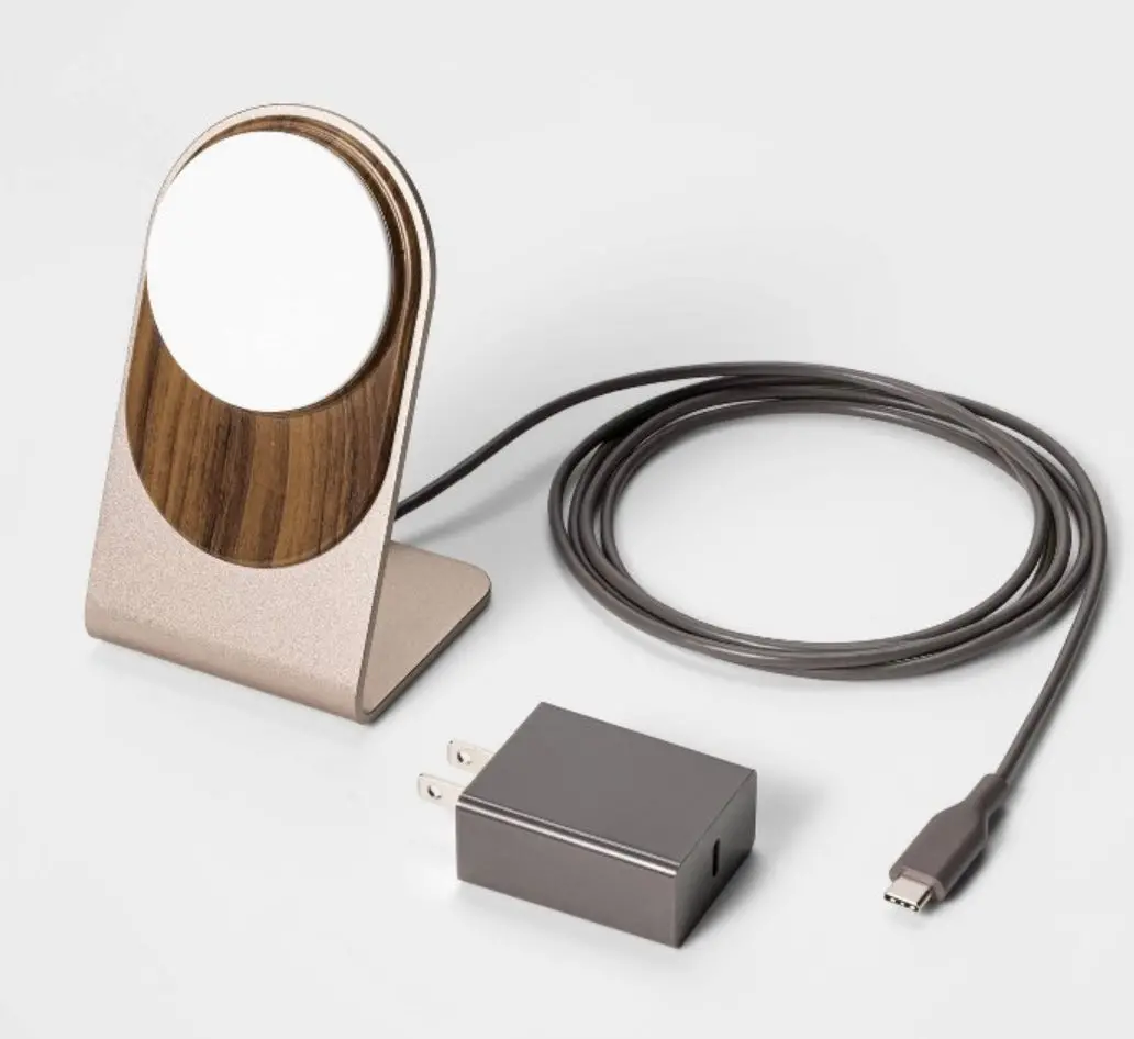 Magsafe Charging Stand -
Wood Grain 1