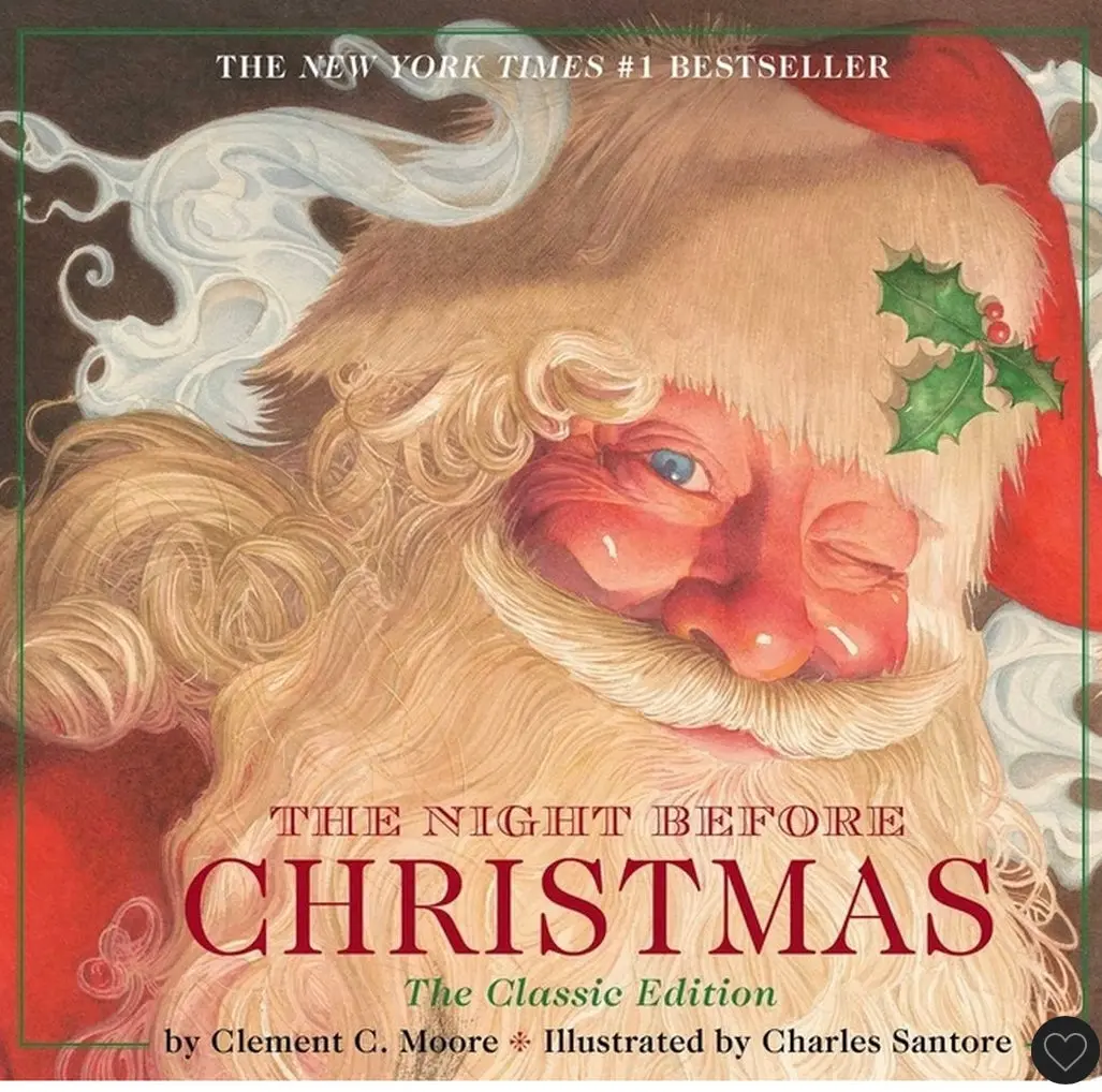 The Night Before Christmas - By Clement Clarke Moore
(Board Book) 1