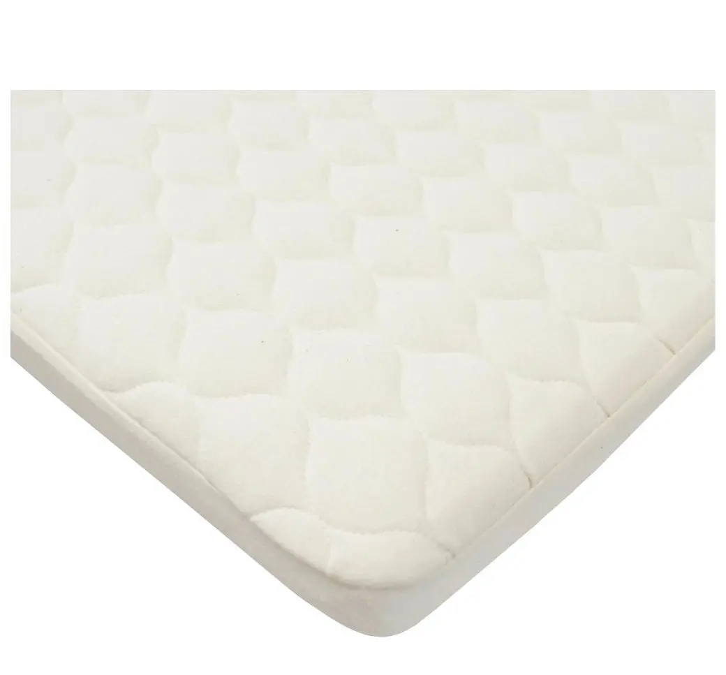 Tl Care Waterproof Quilted Pack N Play Playard Mattress
Cover With Organic Cotton Top Layer - Natural 1