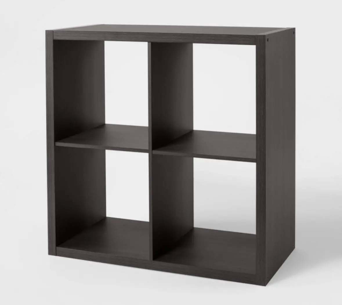 4 Cube Organizer Black Oak - Boxed 1