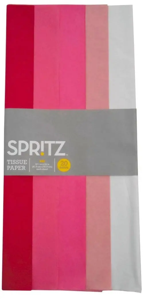20Ct Striped Banded Tissue Paper 1