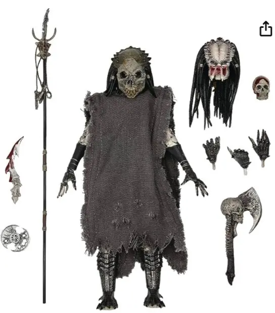 Predator 2 Ultimate Shaman Predator 7-Inch Scale Action Figure 1