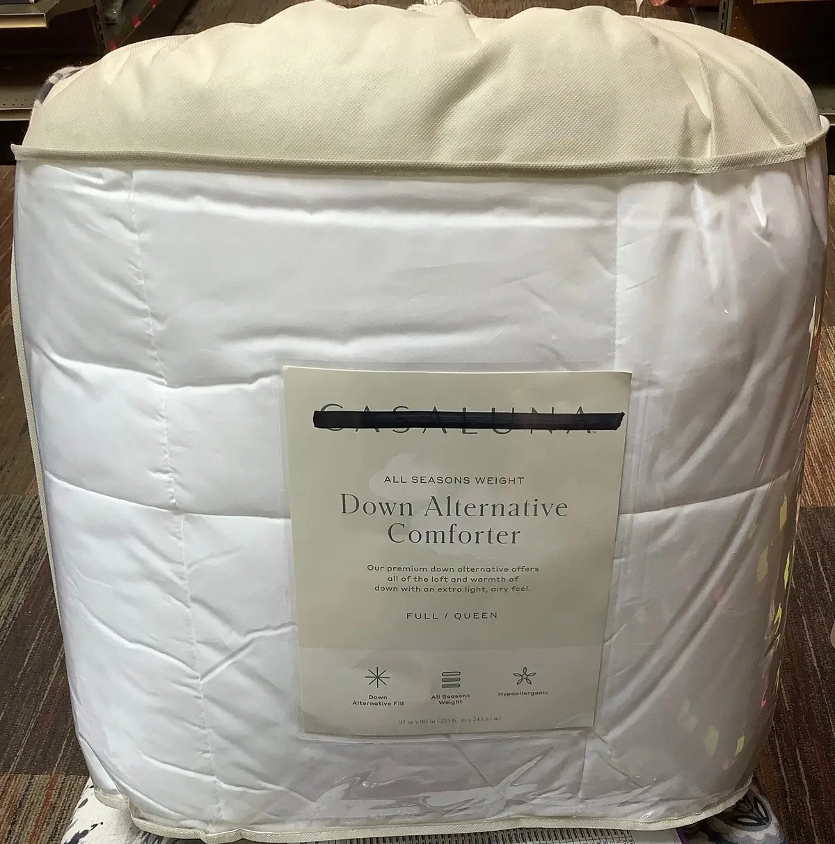 Full/Queen All Season Premium Down Alternative Comforter 1