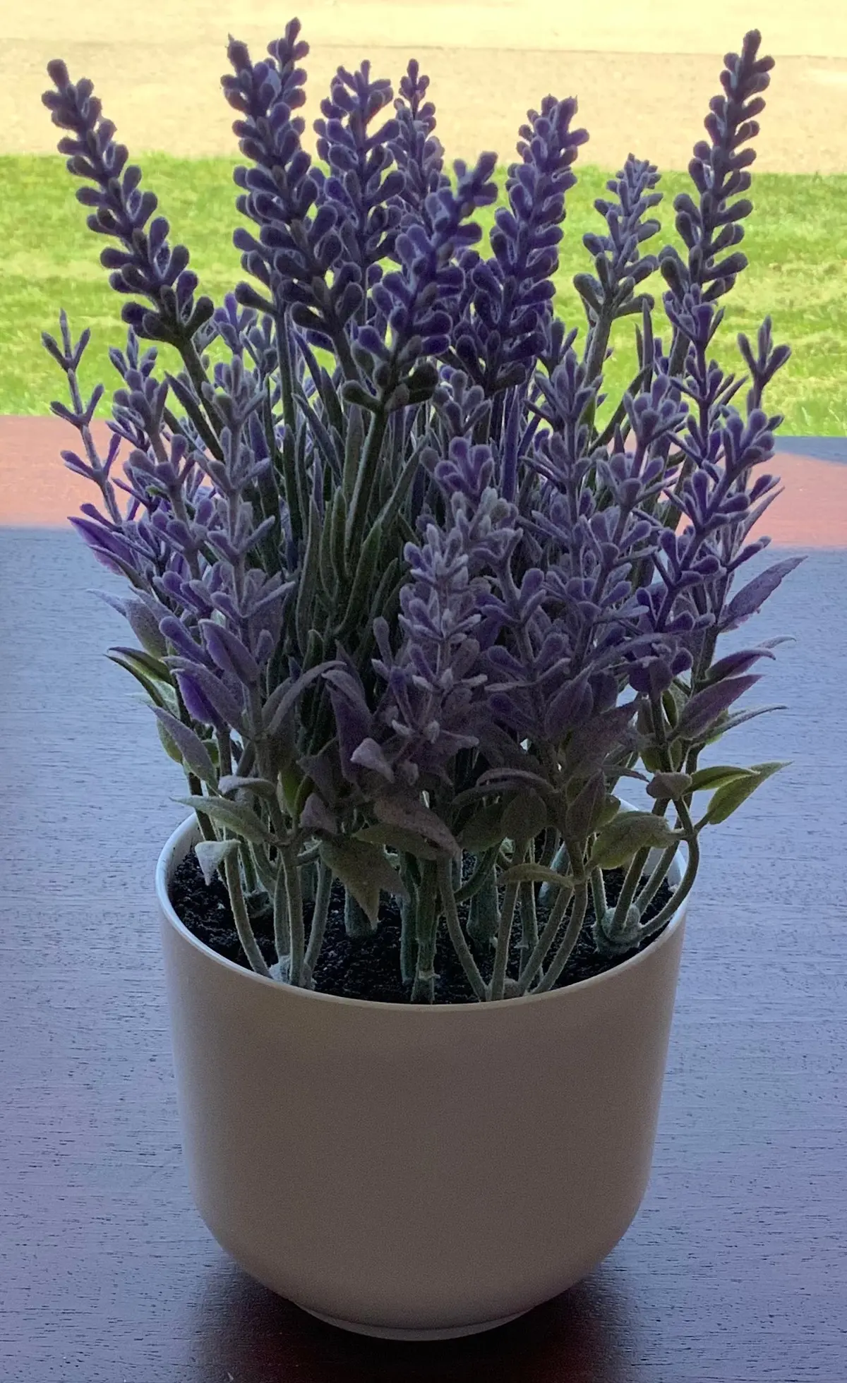 Artificial Mini Arrangement Potted Plant Lavender 1