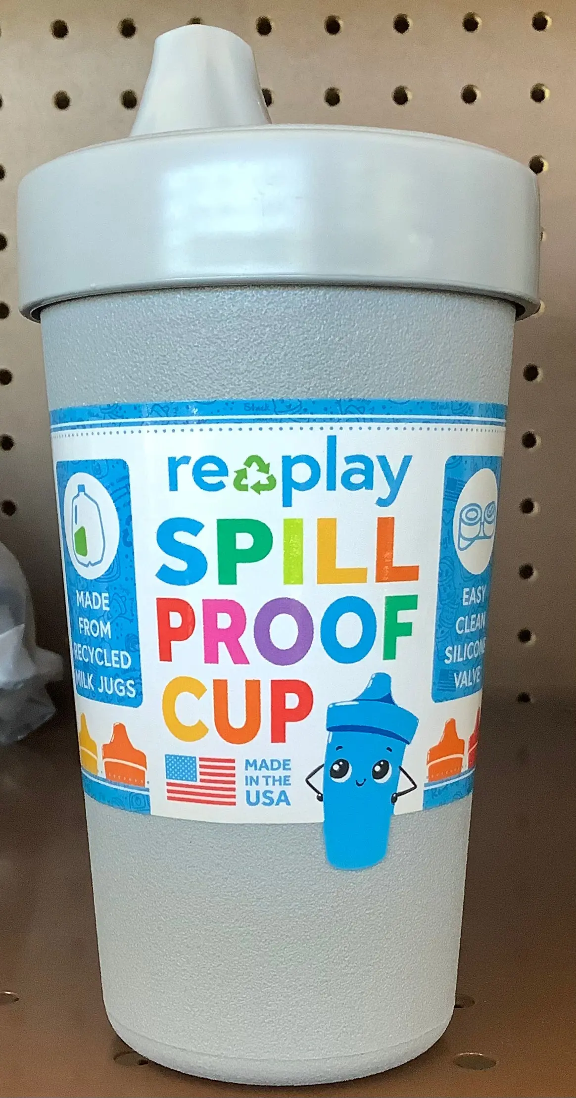 10Oz Spill Proof Portable Cup - Gray 1