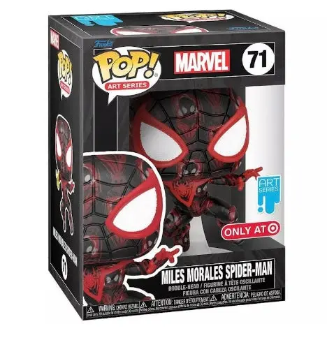 Funko Pop! Art Series Marvel Miles Morales Spider-Man 1
