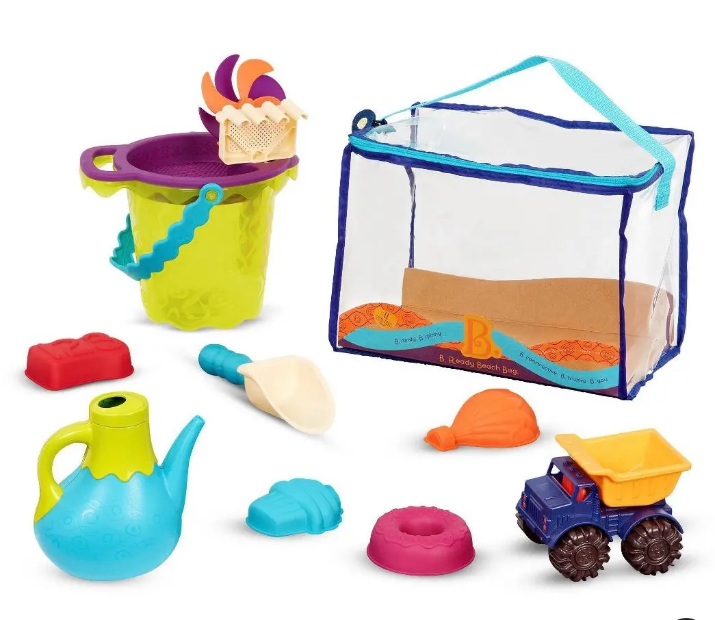 Beach Playset - B. Ready Beach Bag Lime 1