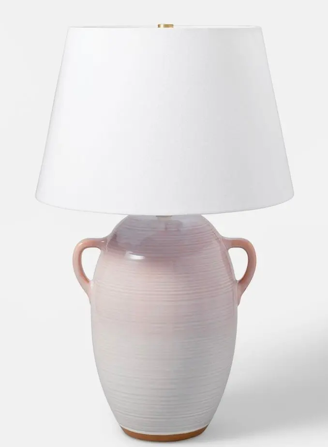 Large Ceramic Jar Table Lamp (Includes Led Light Bulb) 1