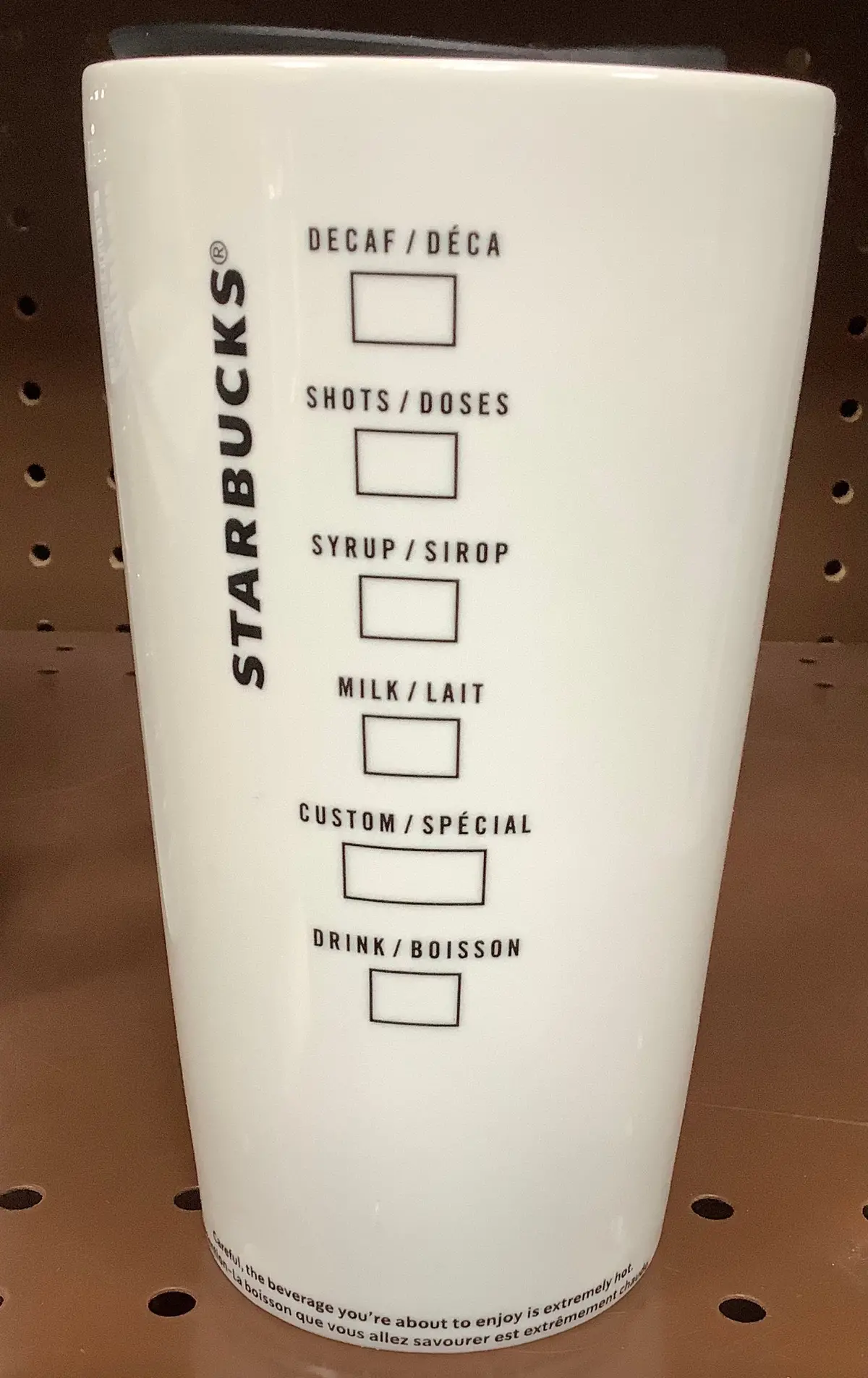 Starbucks Classic White And Green Coffee Traveler Tumbler Double Wall Ceramic
Coffee Travel 12 Oz 1
