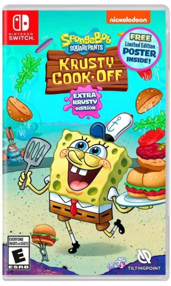 Spongebob: Krusty Cook-Off Extra Krusty
Edition- Nintendo Switch 1
