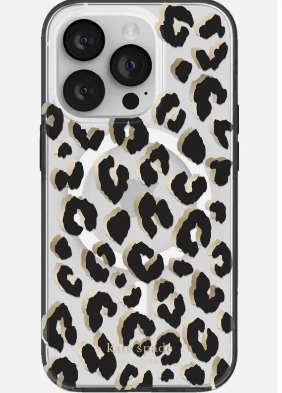 Kate Spade Iphone 13 Pro Max/ 12 Pro Max Case - Leopard With Magsafe 1