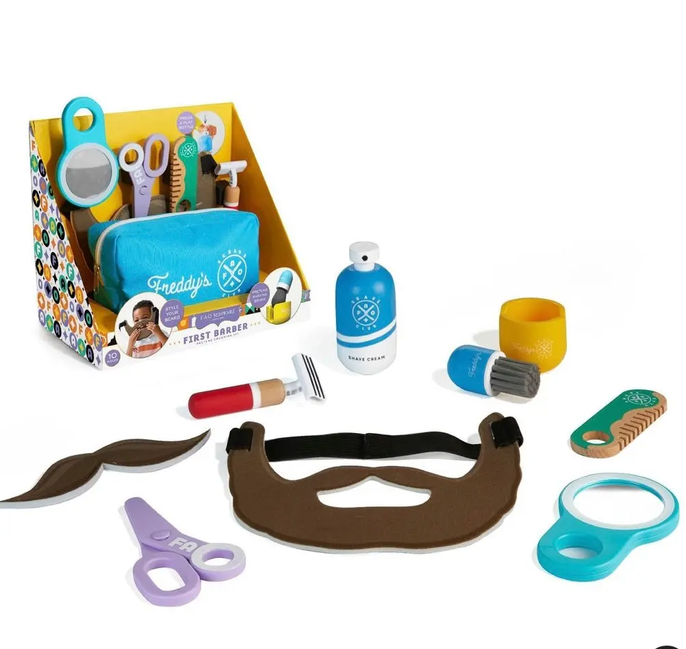 Fao Schwarz Toy Wood Grooming Kit 1