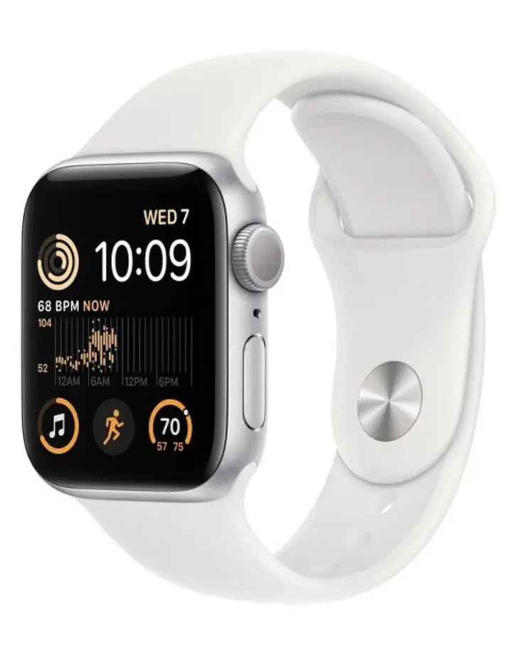 Apple Watch Se Gps 40Mm Silver
Aluminum Case With White Sport Band (2022, 2Nd Generation) - S/M 1
