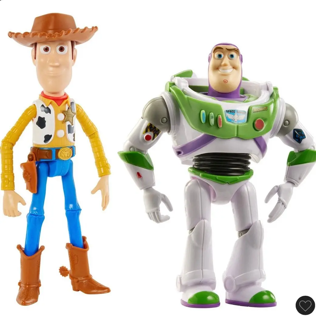 Disney Pixar Toy Story Retro 7" Woody And Buzz Lightyear
Action Figure Set - 2Pk 1