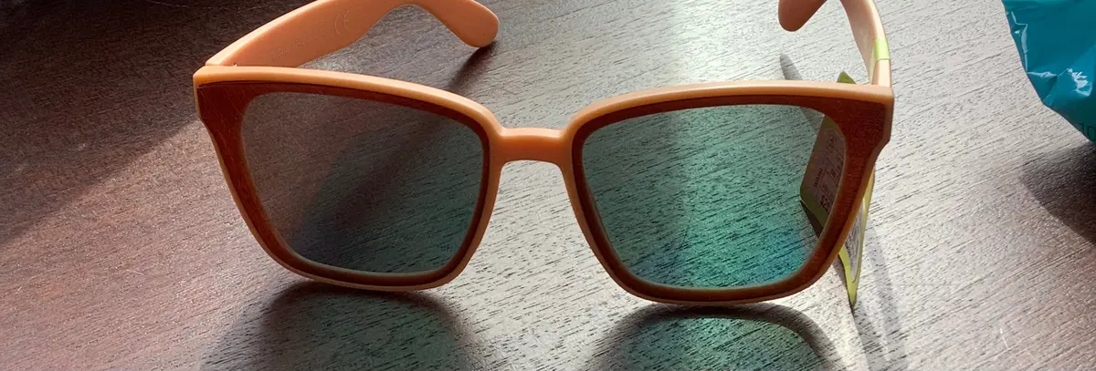 Peach Sunglasses 1