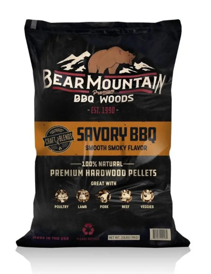 Bear Mountain Bbq 20Lbs Outdoor Craft
Blend Pellets - Savory Bbq 1
