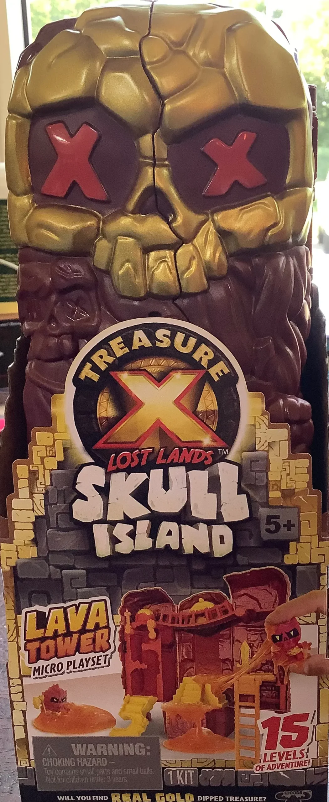 Treasure X Lost Lands Skull Island Micro Playset, 15 Levels Of Adventure. 1