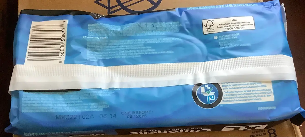 Cottonelle Freshcare Disposable Personal Wipes - 45Ct 1