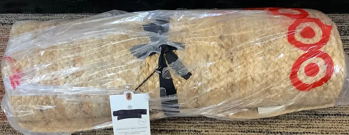 20"X90" Natural Jute Braided Table Runner 1