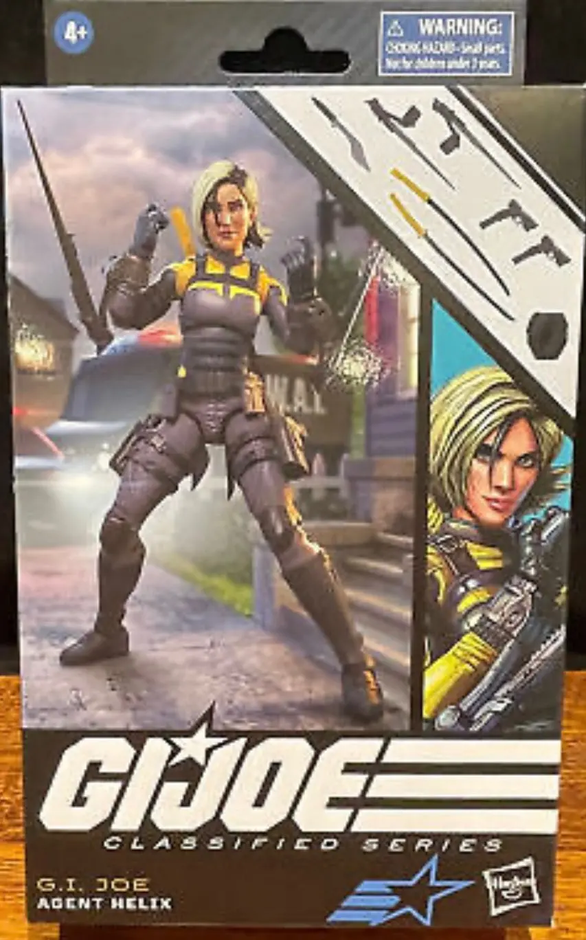 Gi Joe Classified Series Agent Helix 104 6" Action Figure 1