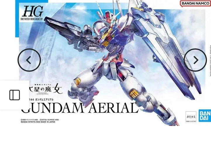 Bandai 03 Gundam Aerial Hg Twfm 1/144
Model Kit 1
