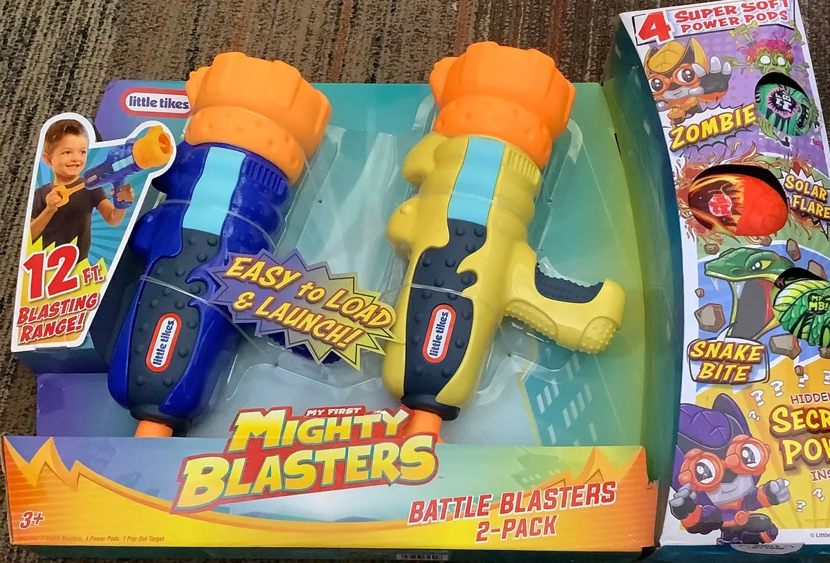 Little Tikes My First Mighty Battle Blasters - 2Pk - New 1