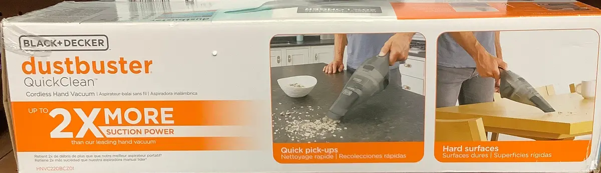 Black+Decker Compact Lithium Handheld Vacuum - Gray 1