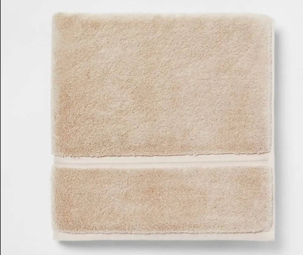 Spa Plush Bath Towel Almond 1