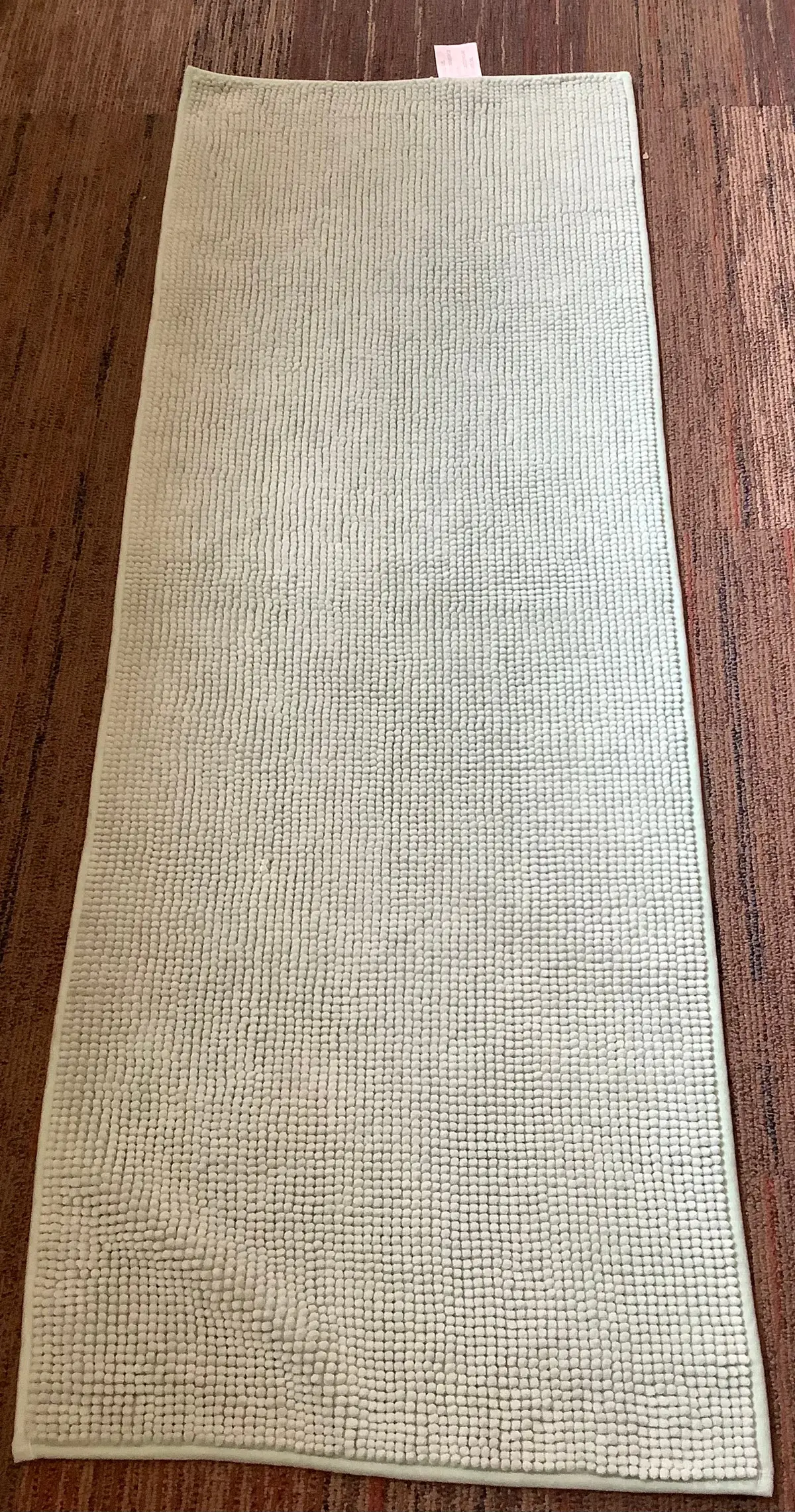 20"X58" Everyday Chenille Bath Runner Mint 1