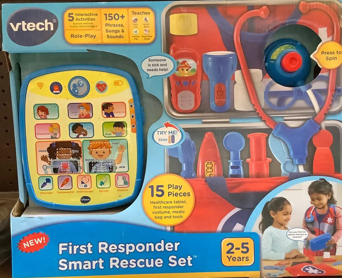 Vtech® First Responder Smart Rescue Set™ 15-Piece Kit With Tablet 1