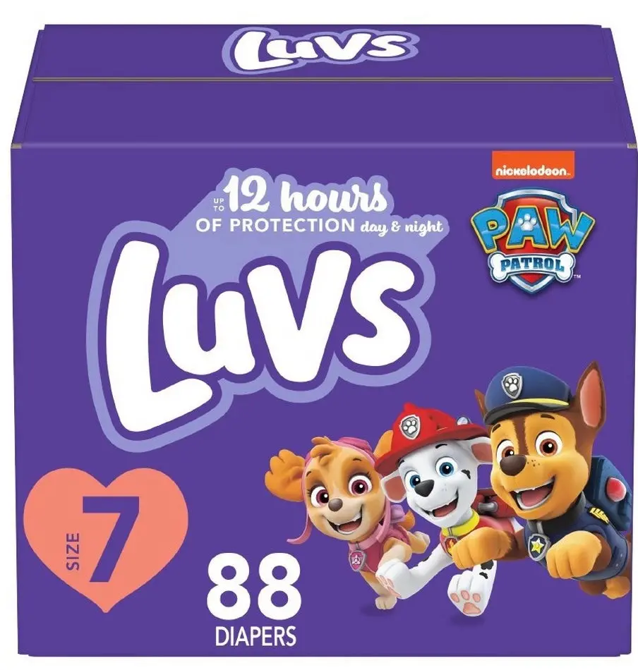 Luvs Pro Level Leak Protection Diapers Giant Pack - Size 7
- 88Ct 1