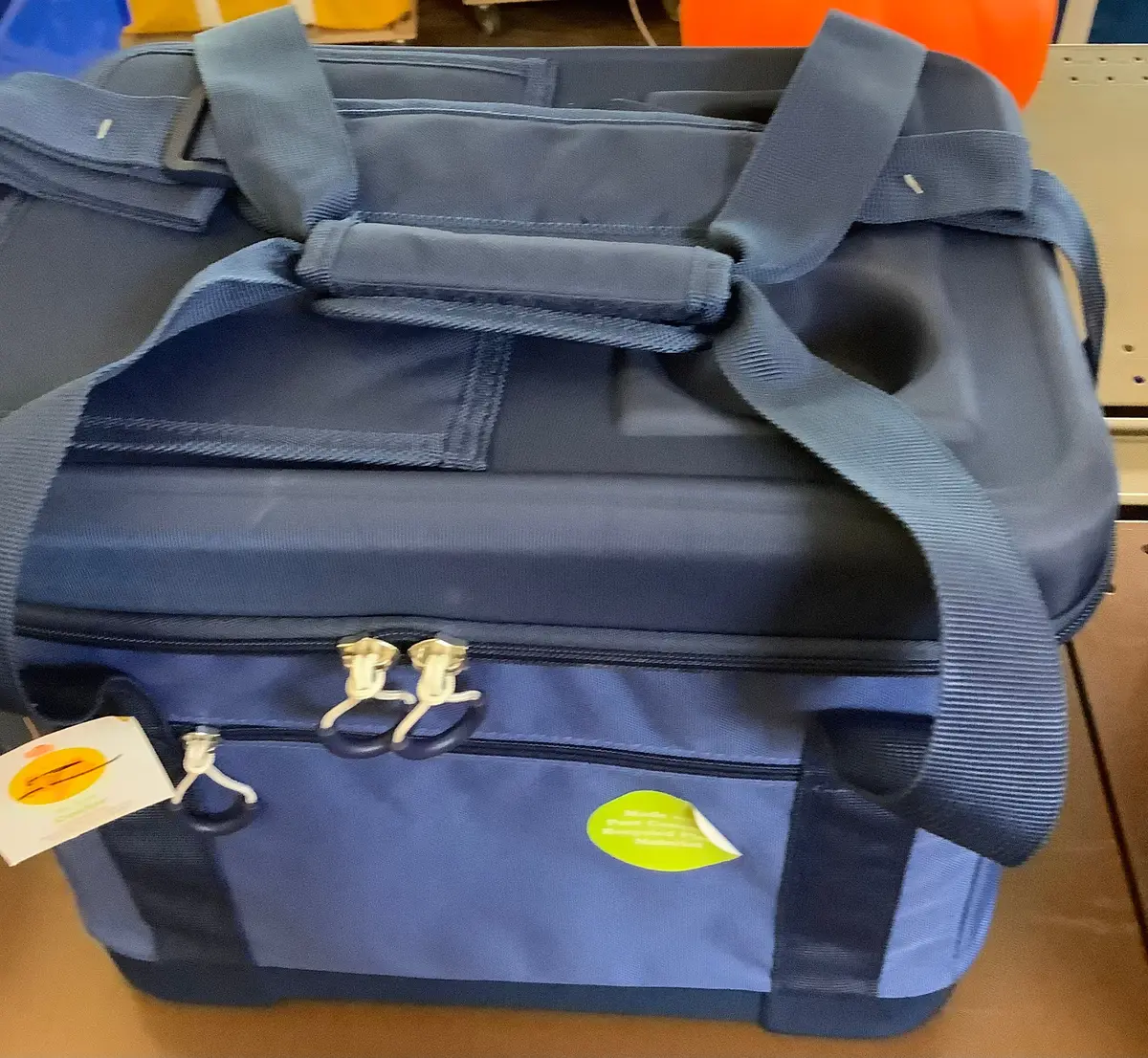 Can Tote 24 Cans/4.5Qt Soft Sided Cooler Navy Blue 1