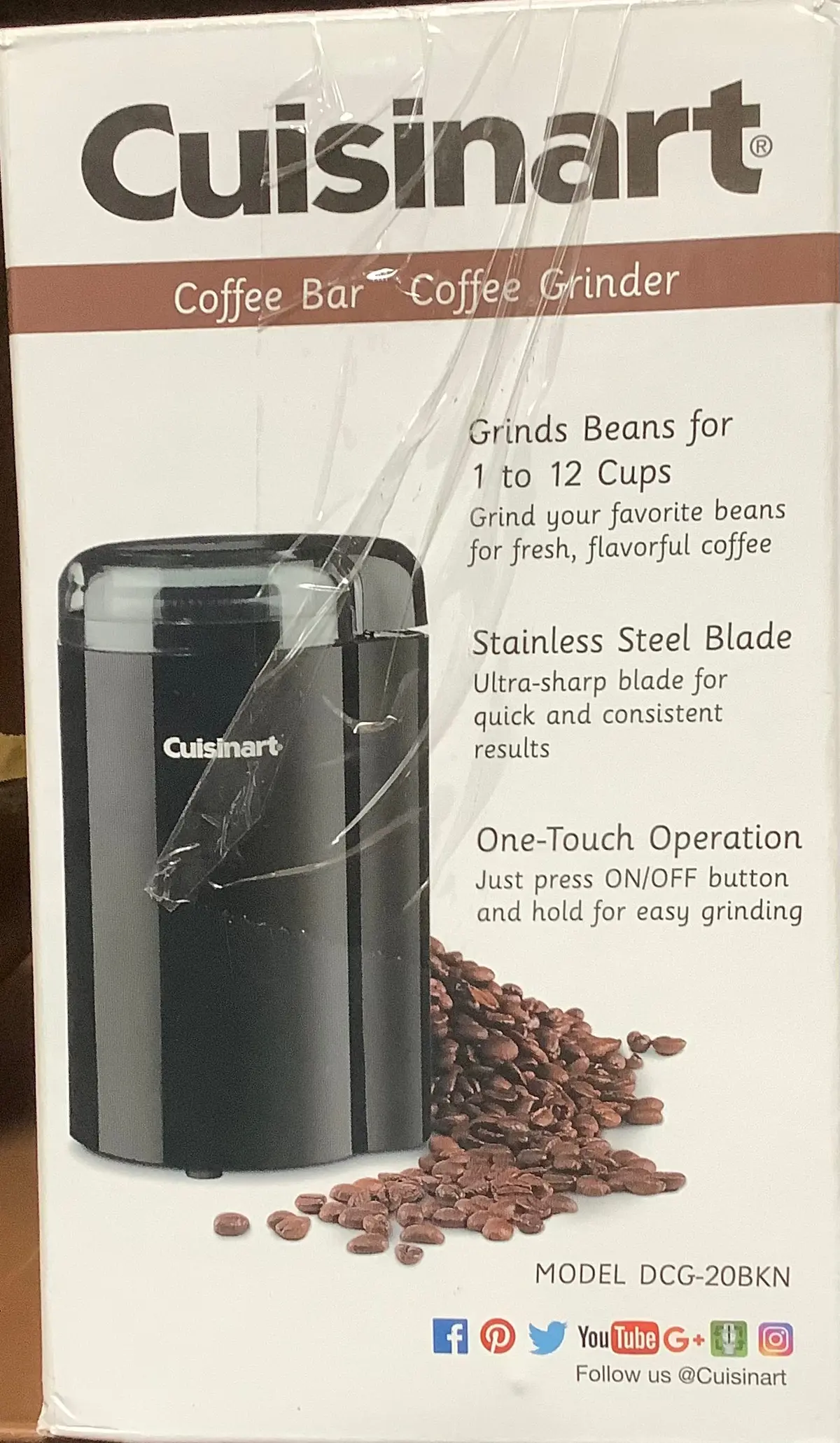 Cuisinart Electric Coffee Grinder - Black 1