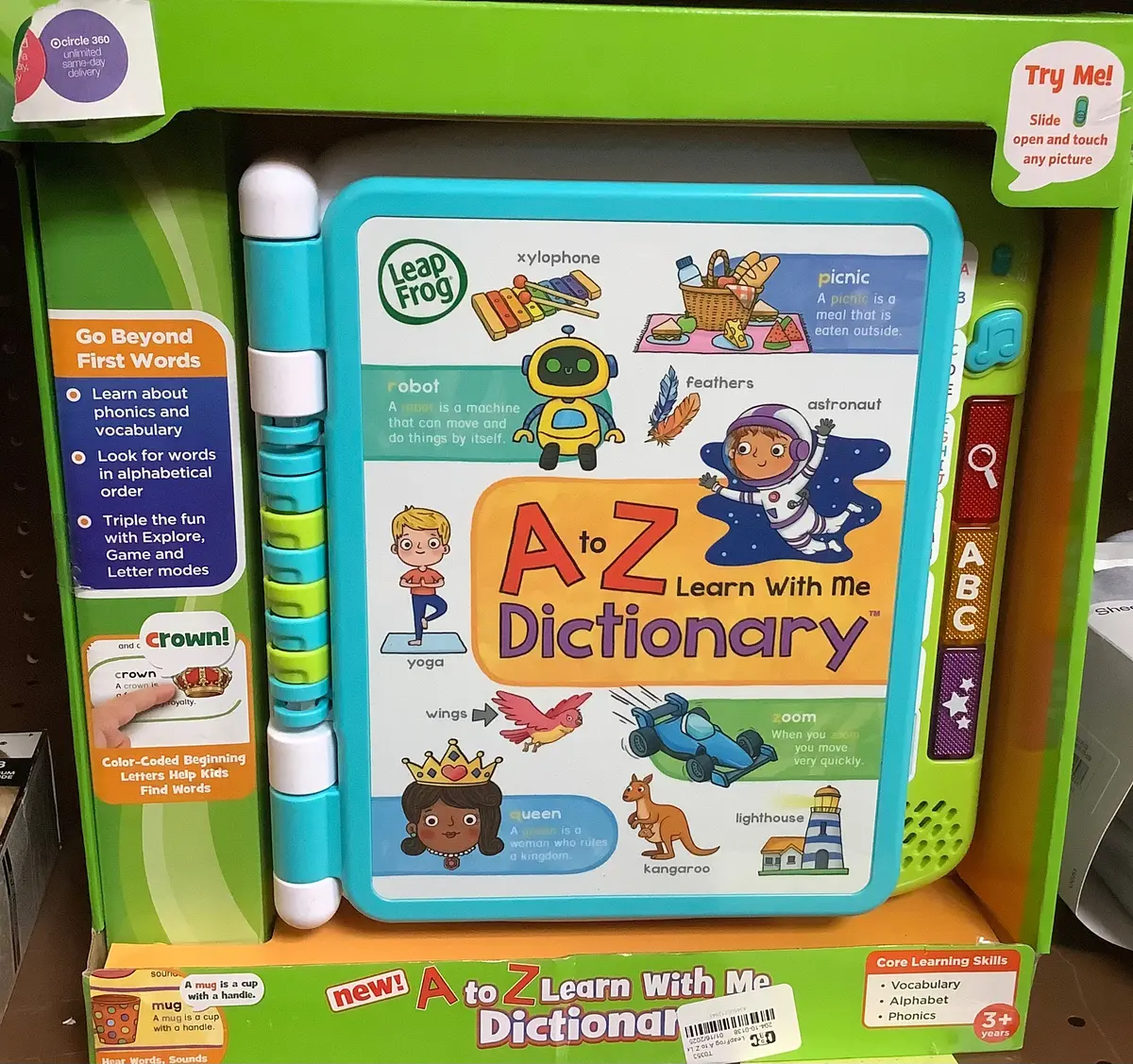 Leapfrog A To Z Learn With Me Dictionary 1