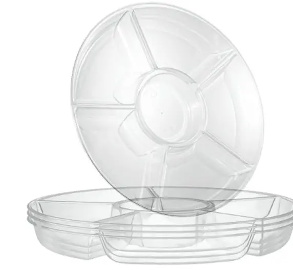 Rotating Food Tray Plastic, 1