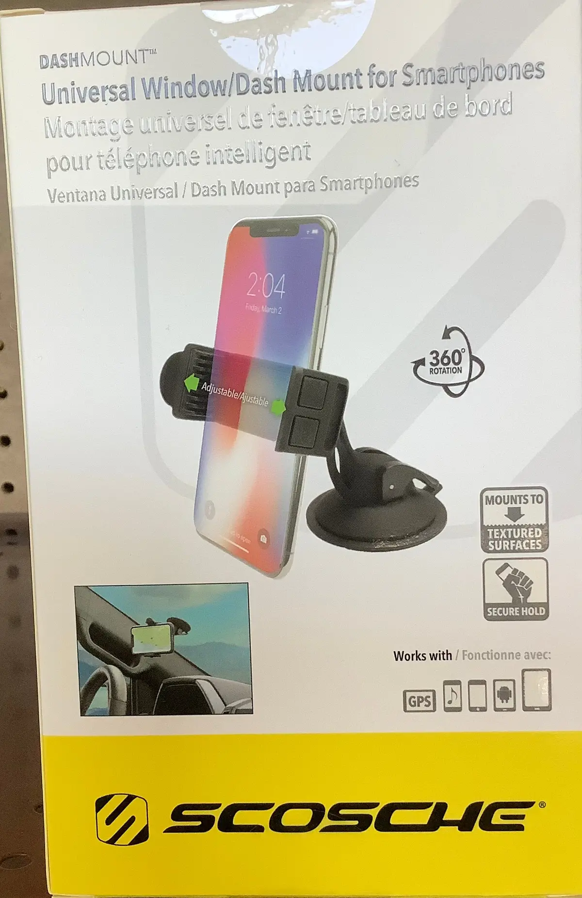 Scosche Universal Window/Dash Mount Hdm 1