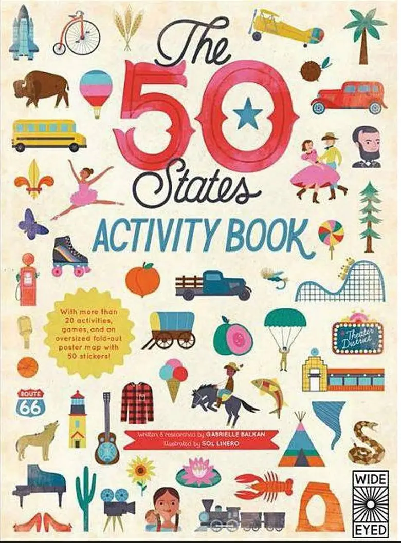 The 50 States: Activity Book - By Gabrielle Balkan 1