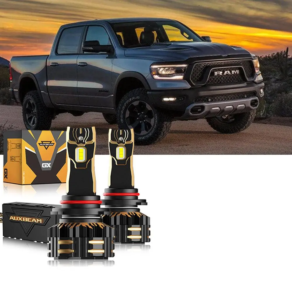 For 2018-2019 Ram 1500 (Without Projector-Type Headlights) 9005 H11 Led Headlight Bulbs Bundle 6