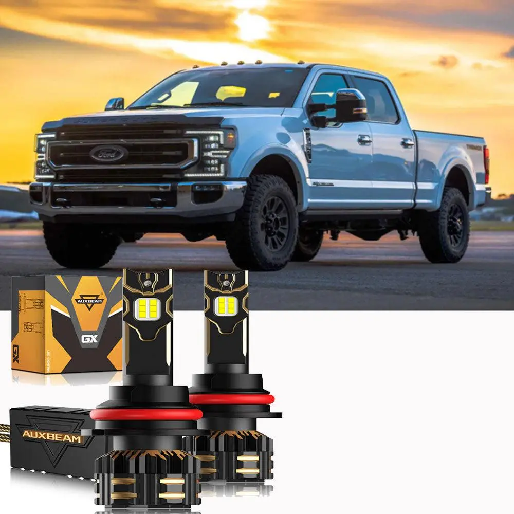 For 2000 Ford F-250 Super Duty 9007 Led Headlight Bulbs 1