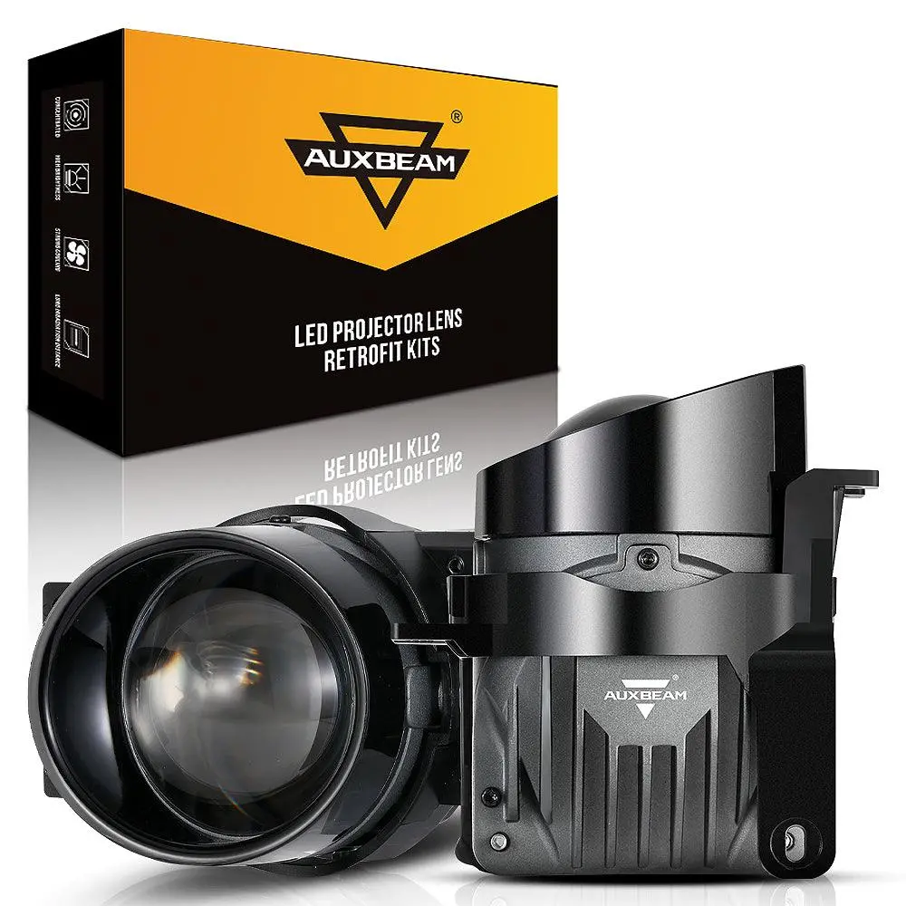 🆕3 Inch 100W Bi-Led Projector Lens Fog Light 6000K Hd Lens For Toyota/Honda | 2Pcs/Set 2