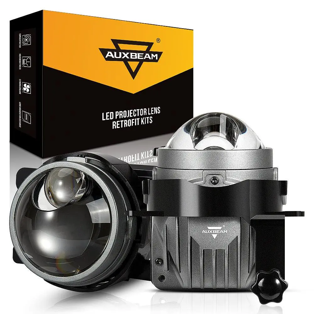 🆕3 Inch 86W Bi-Led Projector Lens Fog Light 6000K Hyperboloid Lens Fog Light With High Beam Auxiliary For Toyota/Honda | 2 Pcs/Set 1