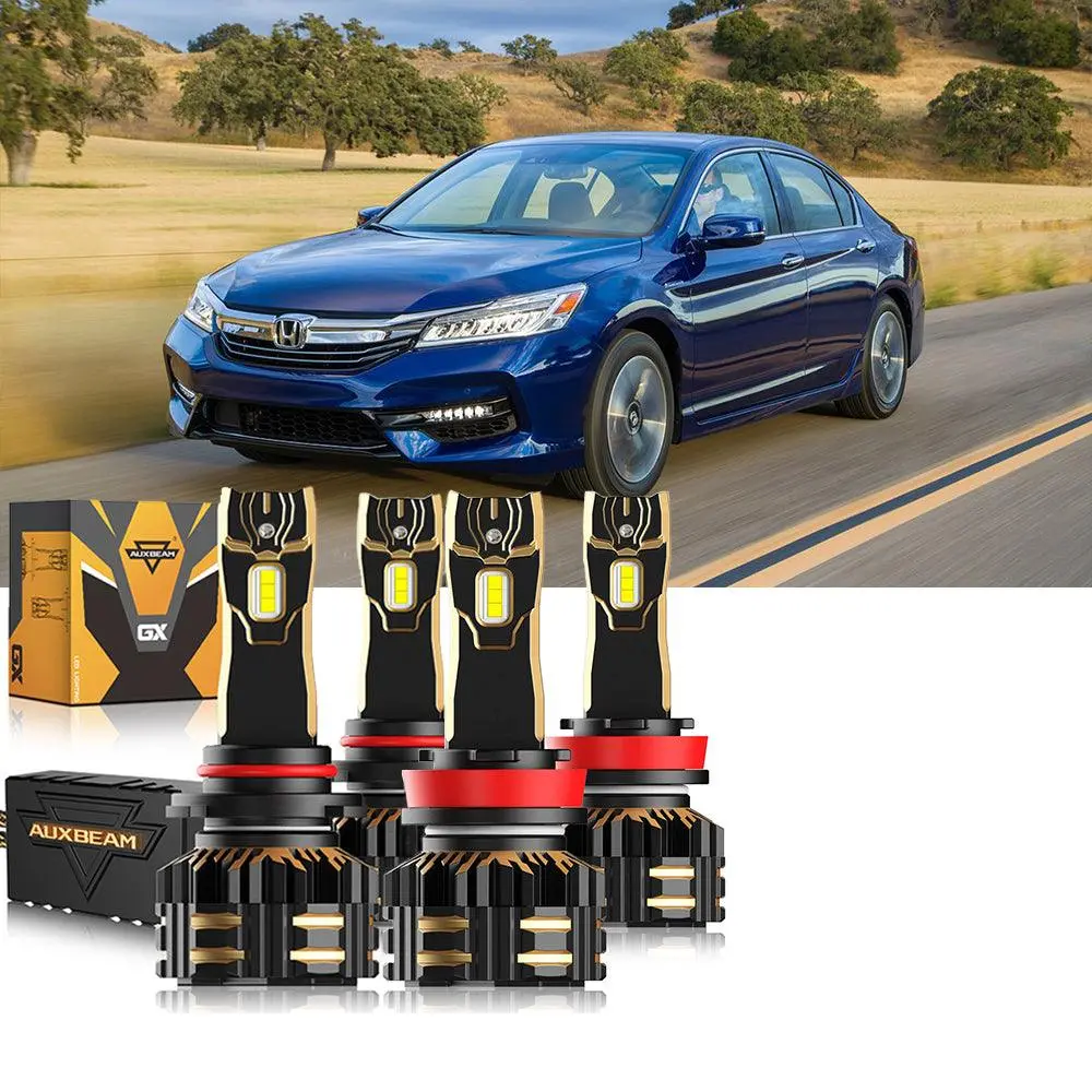 For 2016-2017 Honda Accord 9005 H11 Led Headlight Bulbs Bundle 1