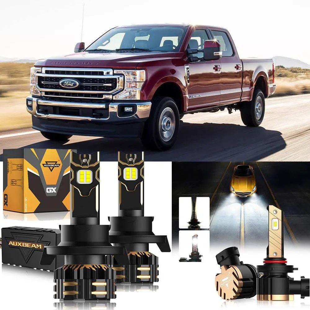 For 2005-2010 Ford F-350 Super Duty H13 Led Headlight Bulbs 1