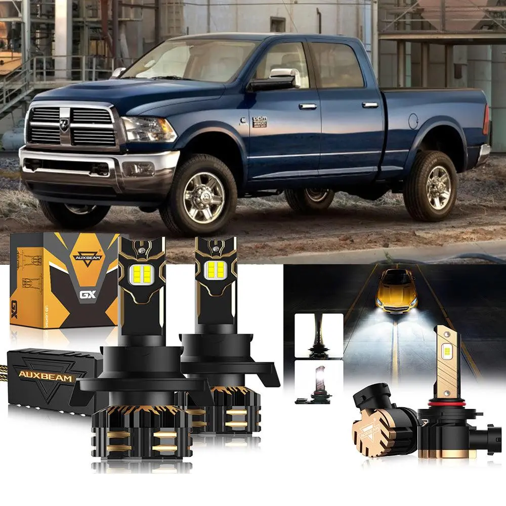 For 2011-2012 Ram 2500 H13 Led Headlight Bulbs 1