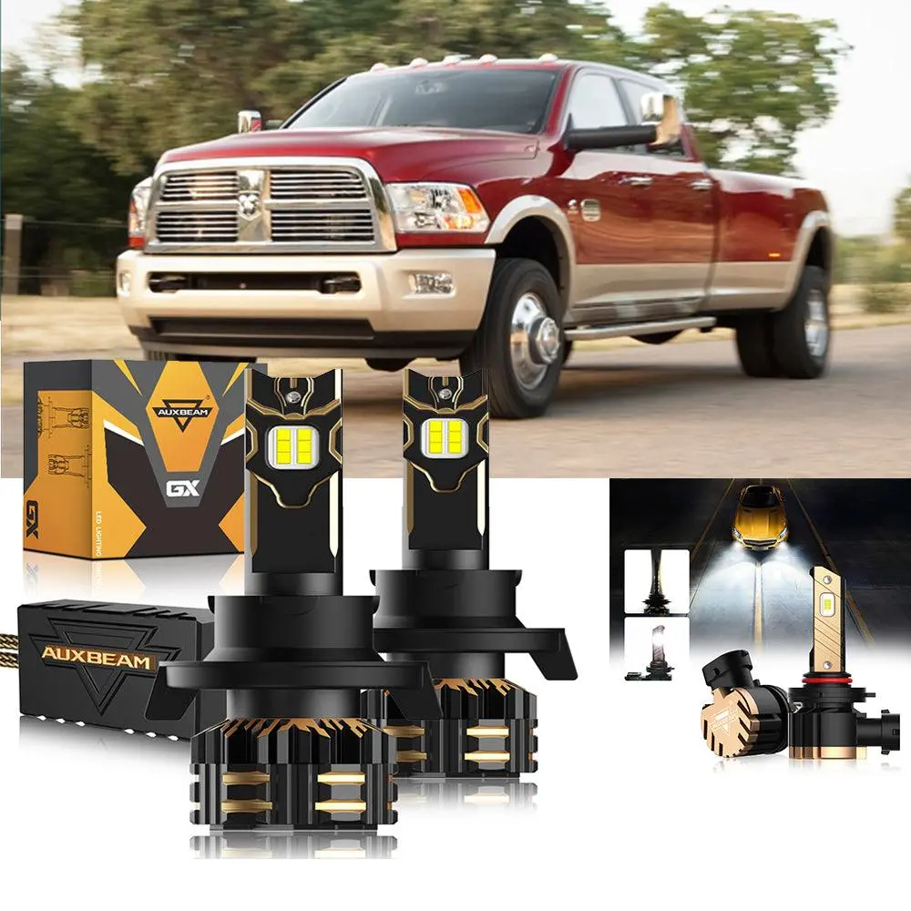 For 2011-2012 Ram 3500 9005 H11 Led Headlights Bulbs Bundle 1