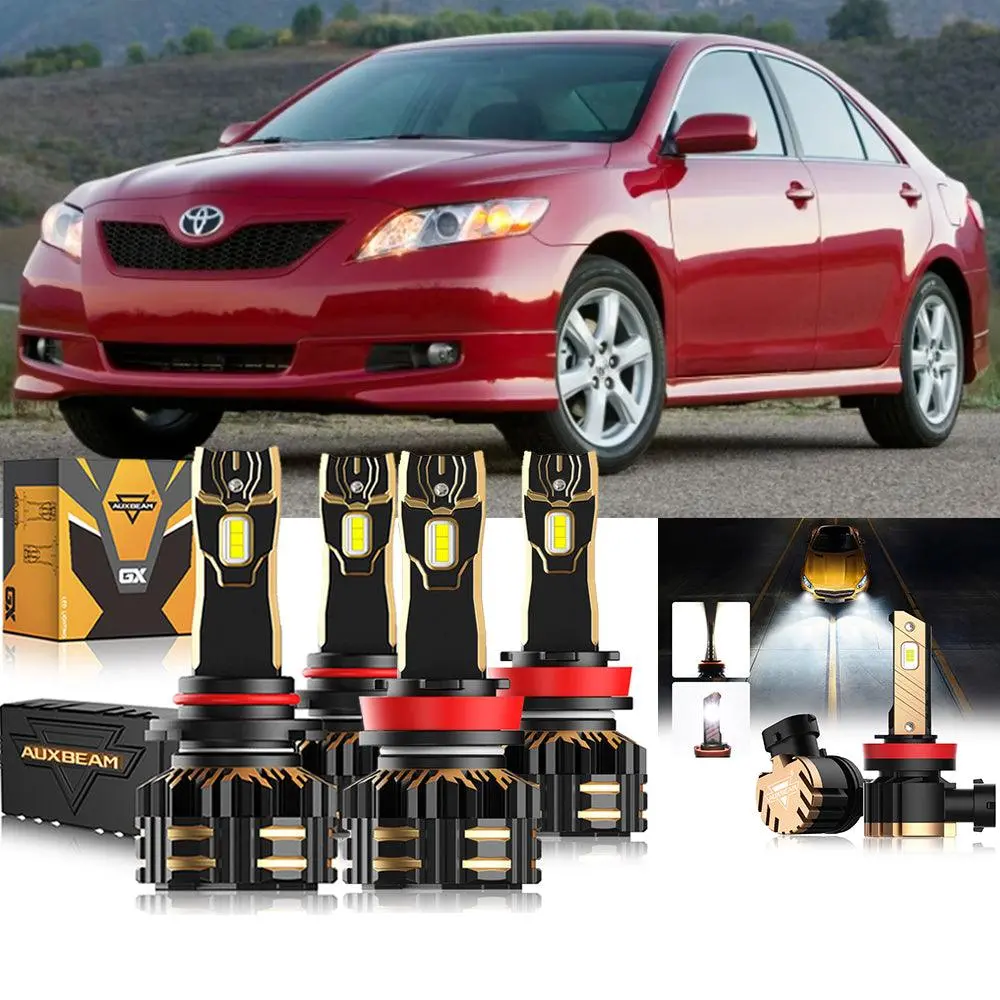 For 2007-2011 Toyota Camry 9005 H11 Led Headlight Bulbs Bundle 1